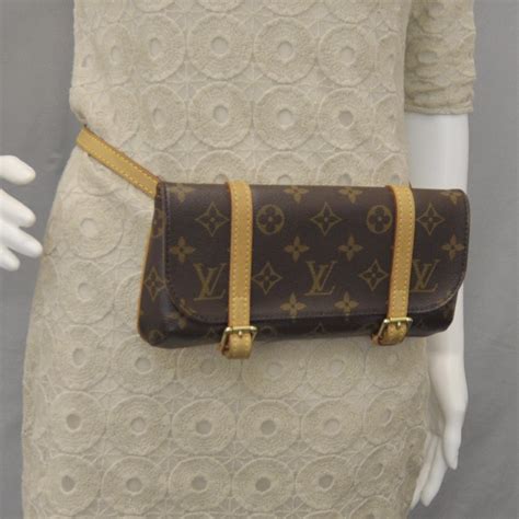 louis vuitton monogram pochette marelle bum bag|louis vuitton mini bumbag monogram.